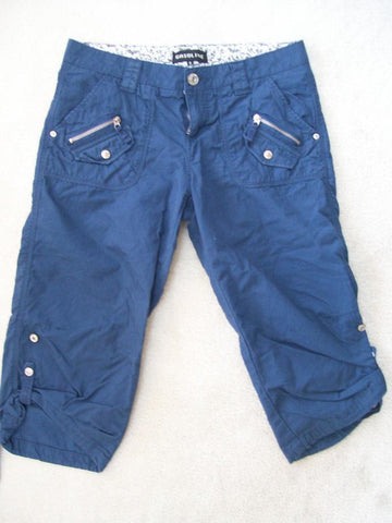 Garage dark blue capris