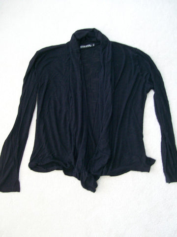 Thin black cardigan