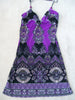 Purple Halter Dress