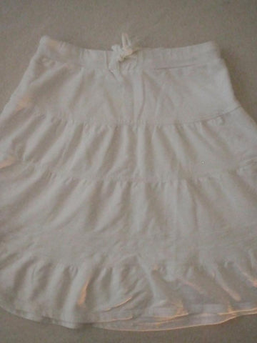 White Cotton Skirt